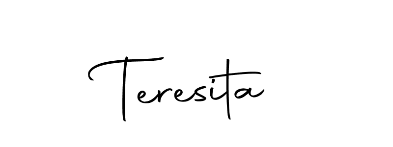 You can use this online signature creator to create a handwritten signature for the name Teresita. This is the best online autograph maker. Teresita signature style 10 images and pictures png