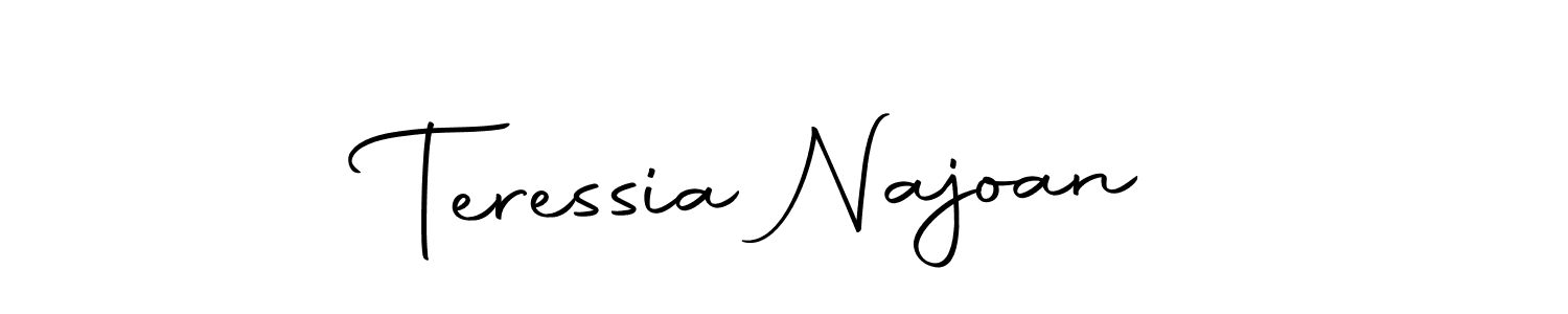 See photos of Teressia Najoan official signature by Spectra . Check more albums & portfolios. Read reviews & check more about Autography-DOLnW font. Teressia Najoan signature style 10 images and pictures png