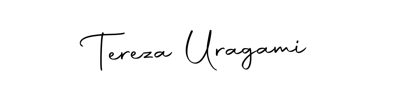 Tereza Uragami stylish signature style. Best Handwritten Sign (Autography-DOLnW) for my name. Handwritten Signature Collection Ideas for my name Tereza Uragami. Tereza Uragami signature style 10 images and pictures png