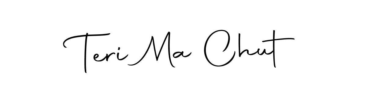 Design your own signature with our free online signature maker. With this signature software, you can create a handwritten (Autography-DOLnW) signature for name Teri Ma Chut. Teri Ma Chut signature style 10 images and pictures png