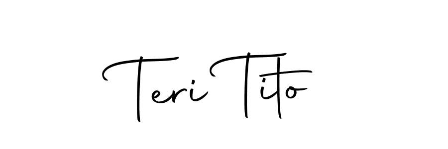 Once you've used our free online signature maker to create your best signature Autography-DOLnW style, it's time to enjoy all of the benefits that Teri Tito name signing documents. Teri Tito signature style 10 images and pictures png