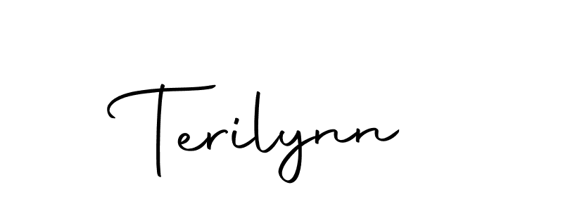 How to make Terilynn signature? Autography-DOLnW is a professional autograph style. Create handwritten signature for Terilynn name. Terilynn signature style 10 images and pictures png