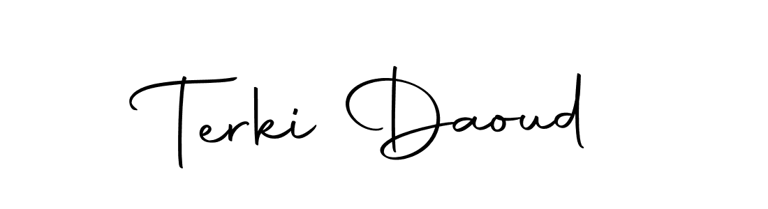 Also You can easily find your signature by using the search form. We will create Terki Daoud name handwritten signature images for you free of cost using Autography-DOLnW sign style. Terki Daoud signature style 10 images and pictures png