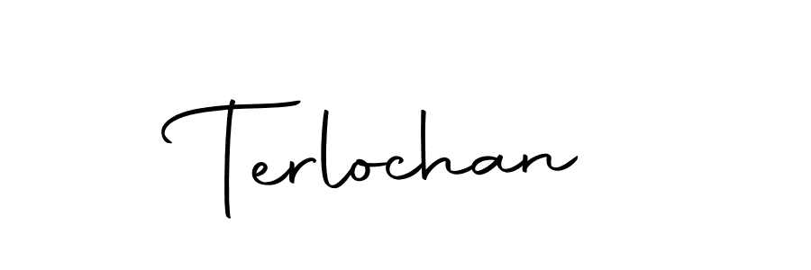 Create a beautiful signature design for name Terlochan. With this signature (Autography-DOLnW) fonts, you can make a handwritten signature for free. Terlochan signature style 10 images and pictures png