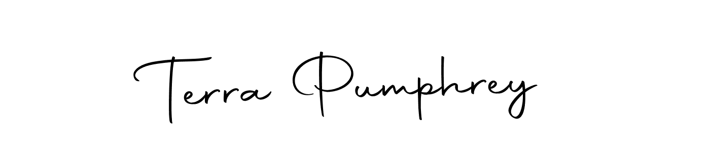 How to make Terra Pumphrey signature? Autography-DOLnW is a professional autograph style. Create handwritten signature for Terra Pumphrey name. Terra Pumphrey signature style 10 images and pictures png