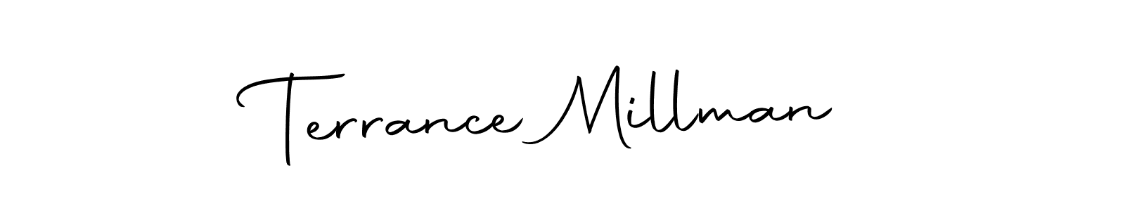 if you are searching for the best signature style for your name Terrance Millman. so please give up your signature search. here we have designed multiple signature styles  using Autography-DOLnW. Terrance Millman signature style 10 images and pictures png