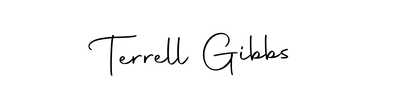 Make a beautiful signature design for name Terrell Gibbs. Use this online signature maker to create a handwritten signature for free. Terrell Gibbs signature style 10 images and pictures png