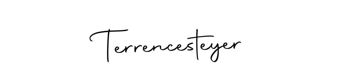 Make a beautiful signature design for name Terrencesteyer. With this signature (Autography-DOLnW) style, you can create a handwritten signature for free. Terrencesteyer signature style 10 images and pictures png