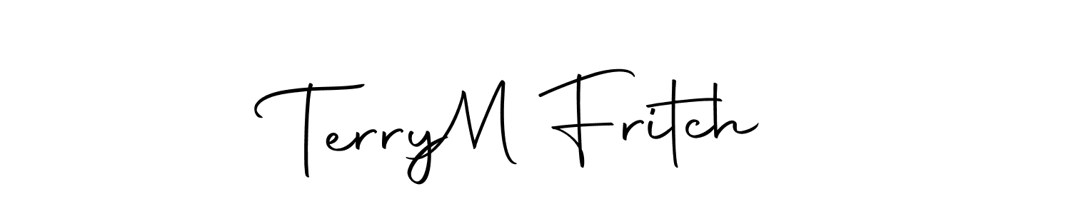 The best way (Autography-DOLnW) to make a short signature is to pick only two or three words in your name. The name Terry  M Fritch include a total of six letters. For converting this name. Terry  M Fritch signature style 10 images and pictures png