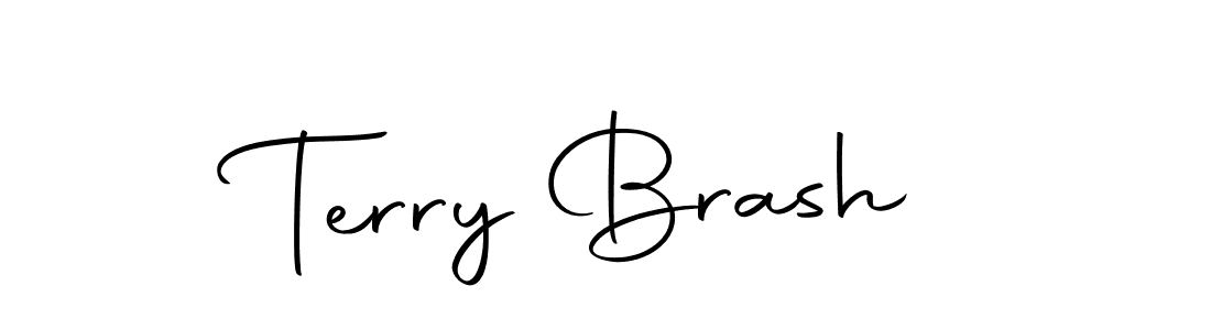 Use a signature maker to create a handwritten signature online. With this signature software, you can design (Autography-DOLnW) your own signature for name Terry Brash. Terry Brash signature style 10 images and pictures png