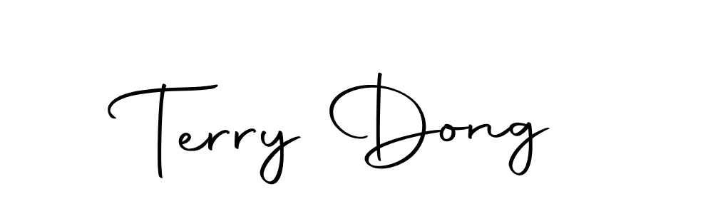 Terry Dong stylish signature style. Best Handwritten Sign (Autography-DOLnW) for my name. Handwritten Signature Collection Ideas for my name Terry Dong. Terry Dong signature style 10 images and pictures png
