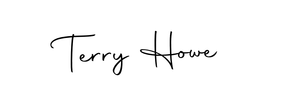 You should practise on your own different ways (Autography-DOLnW) to write your name (Terry Howe) in signature. don't let someone else do it for you. Terry Howe signature style 10 images and pictures png
