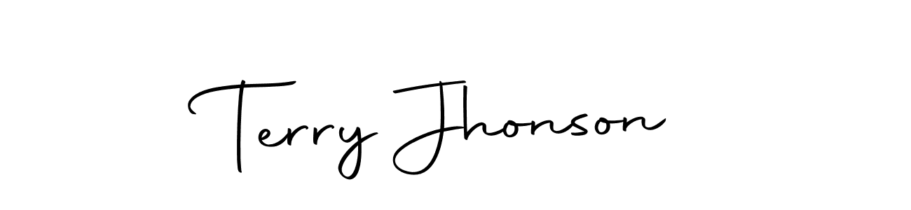 Use a signature maker to create a handwritten signature online. With this signature software, you can design (Autography-DOLnW) your own signature for name Terry Jhonson. Terry Jhonson signature style 10 images and pictures png