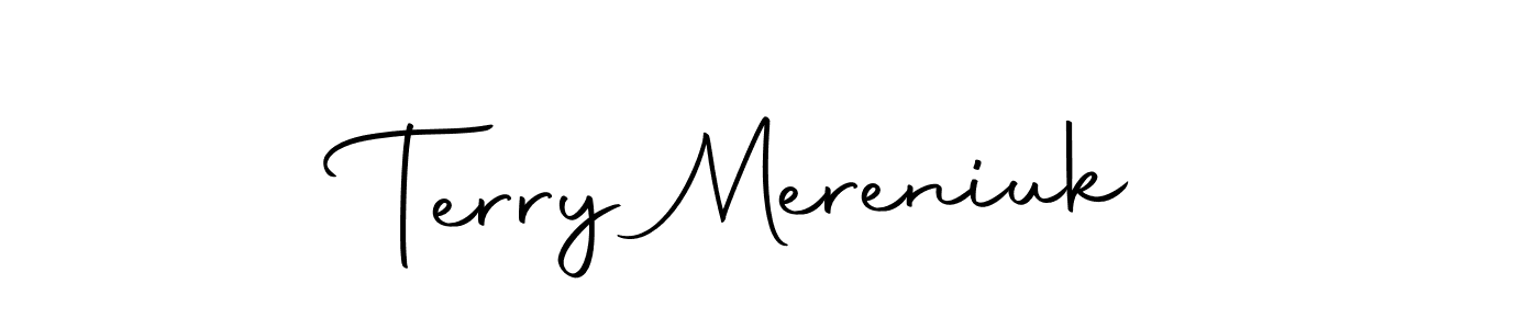 Terry Mereniuk stylish signature style. Best Handwritten Sign (Autography-DOLnW) for my name. Handwritten Signature Collection Ideas for my name Terry Mereniuk. Terry Mereniuk signature style 10 images and pictures png