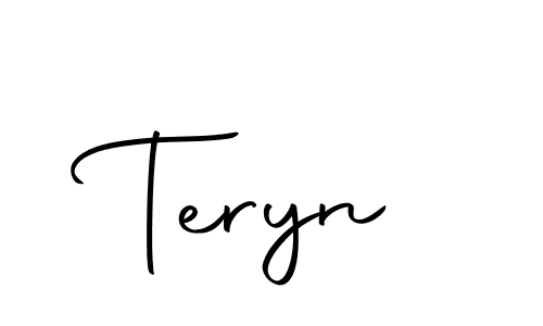 You should practise on your own different ways (Autography-DOLnW) to write your name (Teryn) in signature. don't let someone else do it for you. Teryn signature style 10 images and pictures png