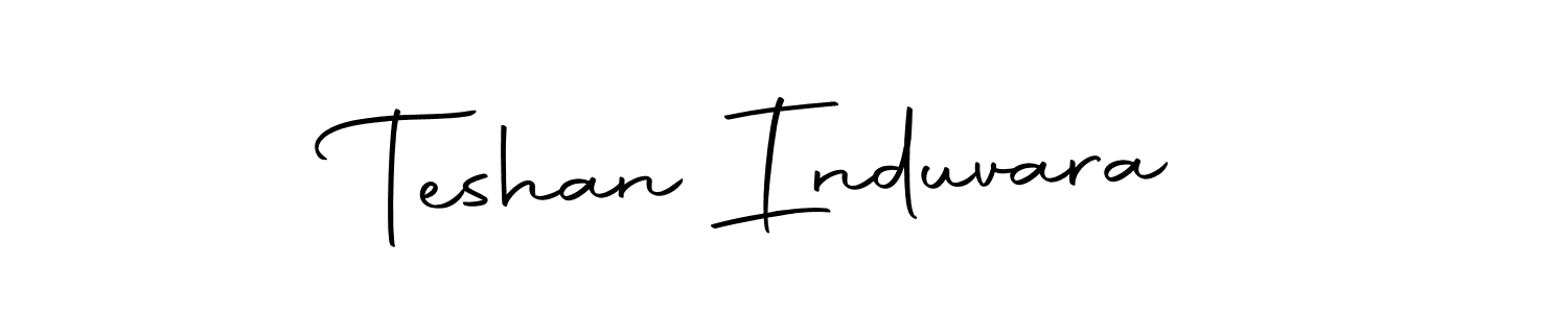 Also we have Teshan Induvara name is the best signature style. Create professional handwritten signature collection using Autography-DOLnW autograph style. Teshan Induvara signature style 10 images and pictures png