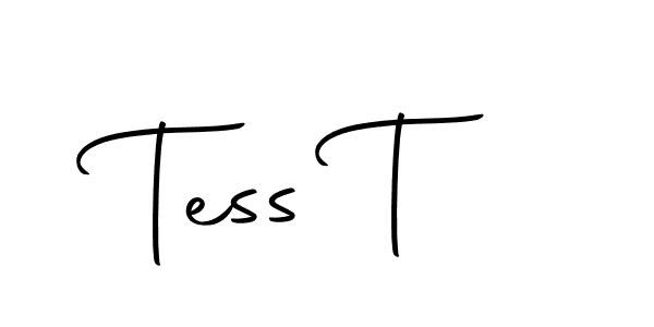 Also we have Tess T name is the best signature style. Create professional handwritten signature collection using Autography-DOLnW autograph style. Tess T signature style 10 images and pictures png