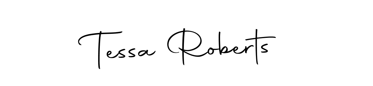 Here are the top 10 professional signature styles for the name Tessa Roberts. These are the best autograph styles you can use for your name. Tessa Roberts signature style 10 images and pictures png