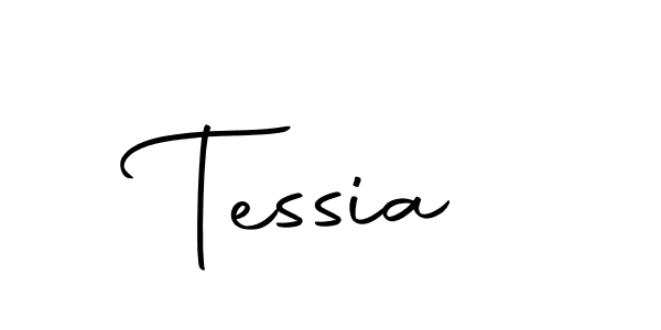 Use a signature maker to create a handwritten signature online. With this signature software, you can design (Autography-DOLnW) your own signature for name Tessia. Tessia signature style 10 images and pictures png