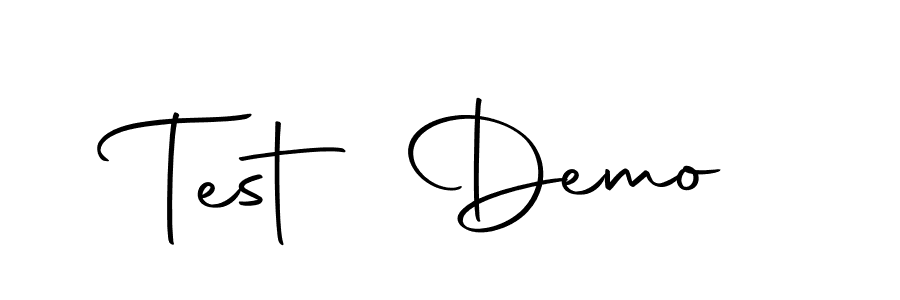 You should practise on your own different ways (Autography-DOLnW) to write your name (Test Demo) in signature. don't let someone else do it for you. Test Demo signature style 10 images and pictures png