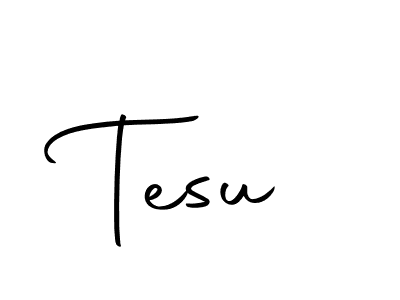 Make a beautiful signature design for name Tesu. With this signature (Autography-DOLnW) style, you can create a handwritten signature for free. Tesu signature style 10 images and pictures png