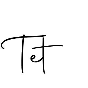 It looks lik you need a new signature style for name Tet. Design unique handwritten (Autography-DOLnW) signature with our free signature maker in just a few clicks. Tet signature style 10 images and pictures png