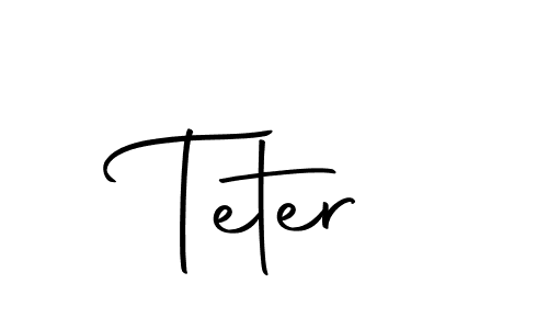 How to make Teter signature? Autography-DOLnW is a professional autograph style. Create handwritten signature for Teter name. Teter signature style 10 images and pictures png