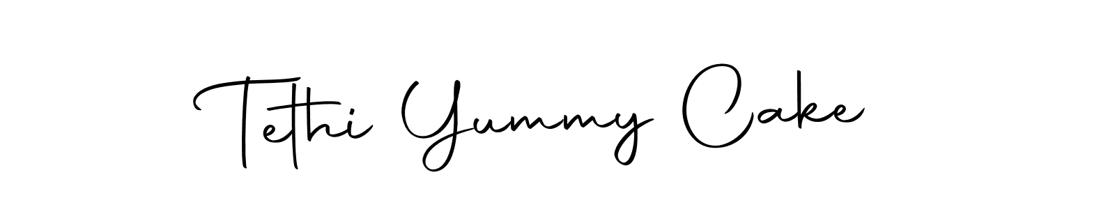 Similarly Autography-DOLnW is the best handwritten signature design. Signature creator online .You can use it as an online autograph creator for name Tethi Yummy Cake. Tethi Yummy Cake signature style 10 images and pictures png