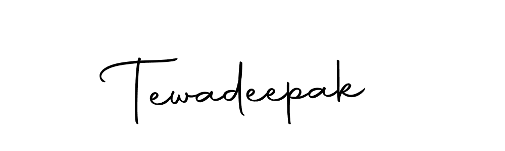 Here are the top 10 professional signature styles for the name Tewadeepak. These are the best autograph styles you can use for your name. Tewadeepak signature style 10 images and pictures png