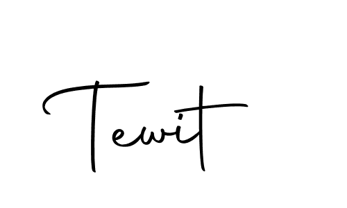 You can use this online signature creator to create a handwritten signature for the name Tewit. This is the best online autograph maker. Tewit signature style 10 images and pictures png