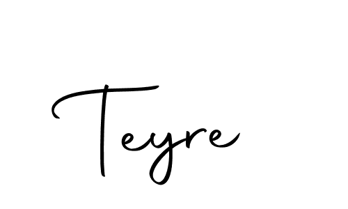 Similarly Autography-DOLnW is the best handwritten signature design. Signature creator online .You can use it as an online autograph creator for name Teyre. Teyre signature style 10 images and pictures png