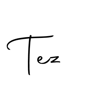 How to make Tez signature? Autography-DOLnW is a professional autograph style. Create handwritten signature for Tez name. Tez signature style 10 images and pictures png