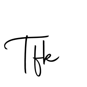 Tfk stylish signature style. Best Handwritten Sign (Autography-DOLnW) for my name. Handwritten Signature Collection Ideas for my name Tfk. Tfk signature style 10 images and pictures png