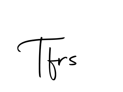 How to make Tfrs signature? Autography-DOLnW is a professional autograph style. Create handwritten signature for Tfrs name. Tfrs signature style 10 images and pictures png