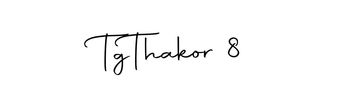 Make a beautiful signature design for name Tg  Thakor 8. Use this online signature maker to create a handwritten signature for free. Tg  Thakor 8 signature style 10 images and pictures png