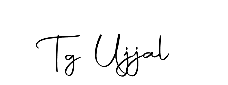 Use a signature maker to create a handwritten signature online. With this signature software, you can design (Autography-DOLnW) your own signature for name Tg Ujjal. Tg Ujjal signature style 10 images and pictures png