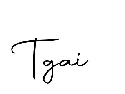 Design your own signature with our free online signature maker. With this signature software, you can create a handwritten (Autography-DOLnW) signature for name Tgai. Tgai signature style 10 images and pictures png