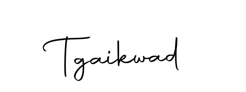 How to make Tgaikwad signature? Autography-DOLnW is a professional autograph style. Create handwritten signature for Tgaikwad name. Tgaikwad signature style 10 images and pictures png