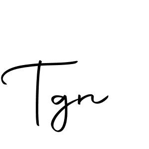 How to make Tgn signature? Autography-DOLnW is a professional autograph style. Create handwritten signature for Tgn name. Tgn signature style 10 images and pictures png