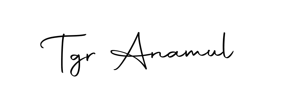 How to Draw Tgr Anamul signature style? Autography-DOLnW is a latest design signature styles for name Tgr Anamul. Tgr Anamul signature style 10 images and pictures png