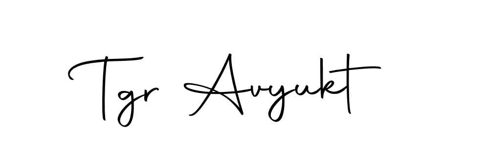 This is the best signature style for the Tgr Avyukt name. Also you like these signature font (Autography-DOLnW). Mix name signature. Tgr Avyukt signature style 10 images and pictures png