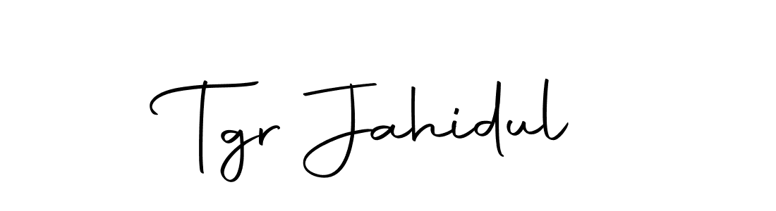 Tgr Jahidul stylish signature style. Best Handwritten Sign (Autography-DOLnW) for my name. Handwritten Signature Collection Ideas for my name Tgr Jahidul. Tgr Jahidul signature style 10 images and pictures png