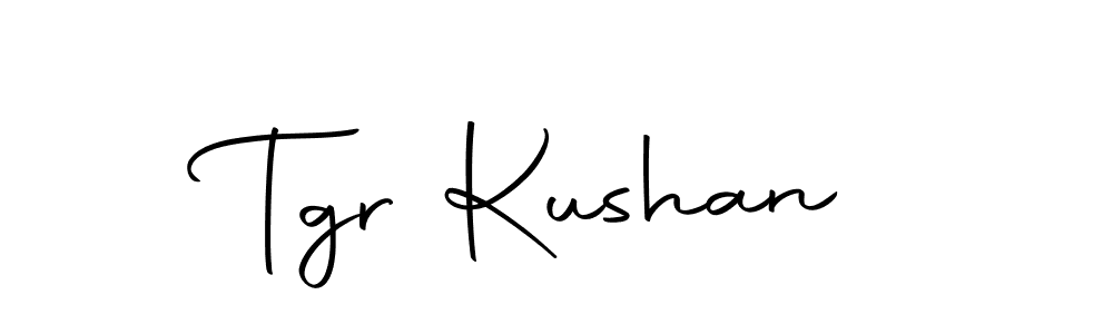 Tgr Kushan stylish signature style. Best Handwritten Sign (Autography-DOLnW) for my name. Handwritten Signature Collection Ideas for my name Tgr Kushan. Tgr Kushan signature style 10 images and pictures png