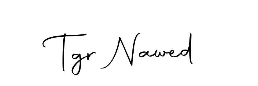 Create a beautiful signature design for name Tgr Nawed. With this signature (Autography-DOLnW) fonts, you can make a handwritten signature for free. Tgr Nawed signature style 10 images and pictures png