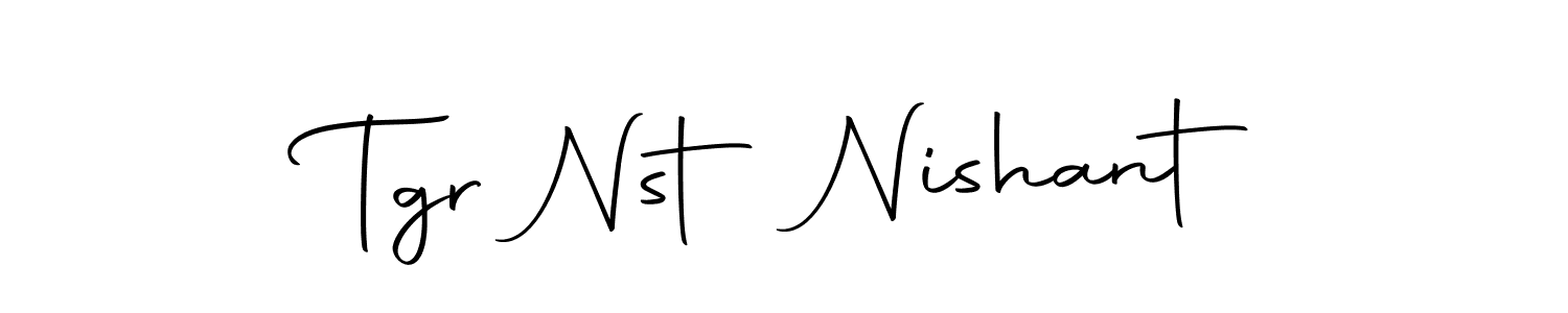 How to make Tgr Nst Nishant signature? Autography-DOLnW is a professional autograph style. Create handwritten signature for Tgr Nst Nishant name. Tgr Nst Nishant signature style 10 images and pictures png