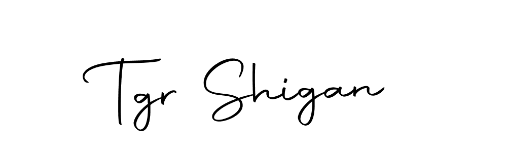 Design your own signature with our free online signature maker. With this signature software, you can create a handwritten (Autography-DOLnW) signature for name Tgr Shigan. Tgr Shigan signature style 10 images and pictures png