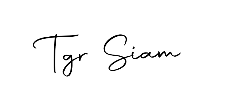 Make a beautiful signature design for name Tgr Siam. Use this online signature maker to create a handwritten signature for free. Tgr Siam signature style 10 images and pictures png