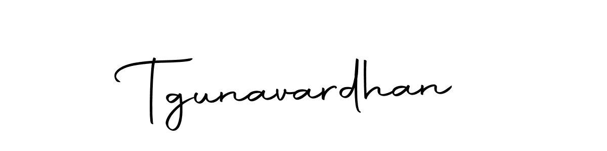 The best way (Autography-DOLnW) to make a short signature is to pick only two or three words in your name. The name Tgunavardhan include a total of six letters. For converting this name. Tgunavardhan signature style 10 images and pictures png