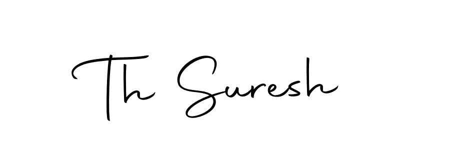 Also we have Th Suresh name is the best signature style. Create professional handwritten signature collection using Autography-DOLnW autograph style. Th Suresh signature style 10 images and pictures png