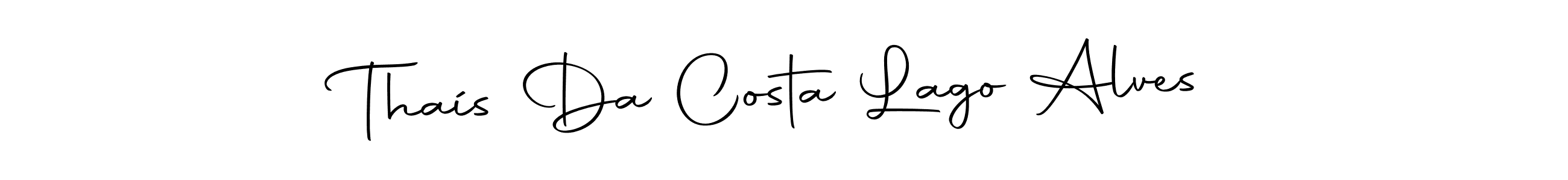 Once you've used our free online signature maker to create your best signature Autography-DOLnW style, it's time to enjoy all of the benefits that Thaís Da Costa Lago Alves name signing documents. Thaís Da Costa Lago Alves signature style 10 images and pictures png